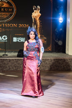 The Midnight Bloom Gown