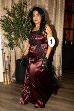 The Midnight Bloom Gown
