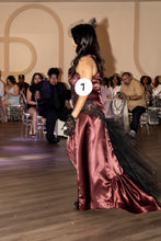 The Midnight Bloom Gown