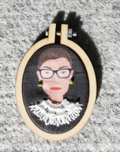 RBG Embroidered Pendant.