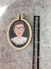 RBG Embroidered Pendant.