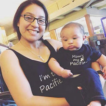 Mama and Me Black Leggin' Tank  I'm the Pacifier with Pacifier Set