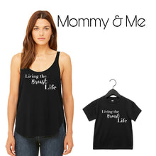 Mama and Me Black Leggin' Tank  Living the Breast Life Set