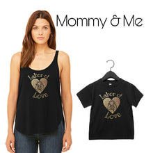 Mama and Me Black Leggin' Tank Labor of Love